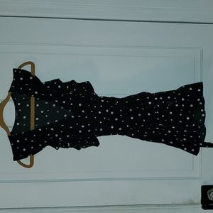 Polka Dot wrap dress